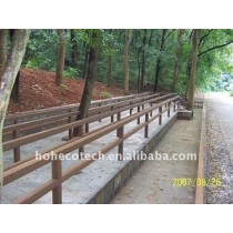 Dimensional stability wpc road railing waterproof wpc Railing wpc fencing /fence wpc deck railing