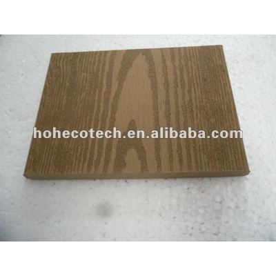 100% recycled wpc outdoor solid decking (wpc flooring/wpc wall panel/wpc leisure products)