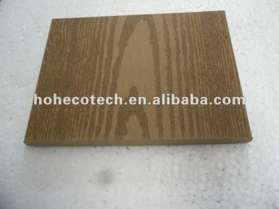 100% recycled wpc outdoor solid decking (wpc flooring/wpc wall panel/wpc leisure products)