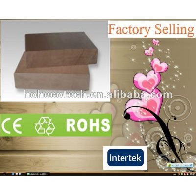 Promotion! Recycled anti-UV water-proof outdoor wpc decking (CE RoHS)