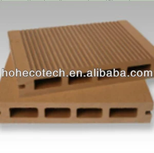 wpc decking with groove