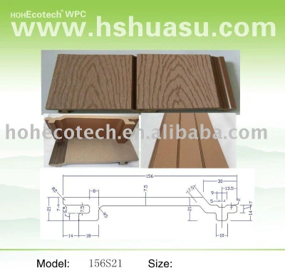 wood plastic wall cladding