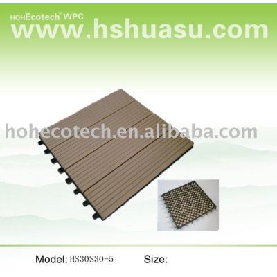 DIY WPC decking tiles