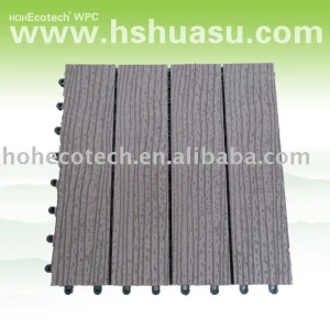 Eco - amichevole legno decking composito di plastica/pavimento di piastrelle