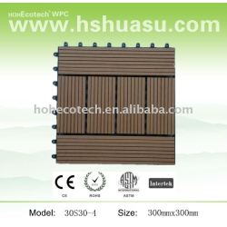 WPCのデッキtile/DIYタイルまたは木プラスチック合成のdecking