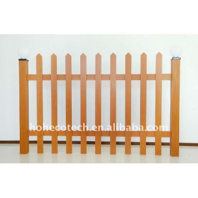 wpc fencing wood plastic composite garden fencing/wpc railing