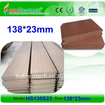embossing surface!Wood Plastic Composite decking/flooring composite wood decking