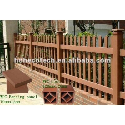 Inferriata di plastica di legno del compostie/profili di recinzione