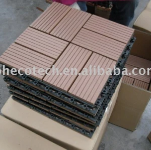 WPC interlocking tile