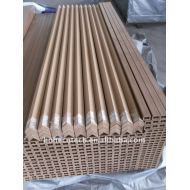 wpcのdeckingの端カバーは木プラスチック合成物WPCの床板のDECKING板に乗る