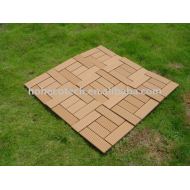 屋外のために、洗浄部屋、バルコニーWPC DIYは新技術をDECKINGのタイルに床を張る物質的な木プラスチック合成物とよぶ