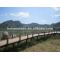 New style, wood plastic composite bridge decking
