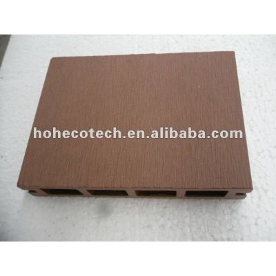 100% recycled wpc outdoor hollow decking (wpc flooring/wpc wall panel/wpc leisure products)