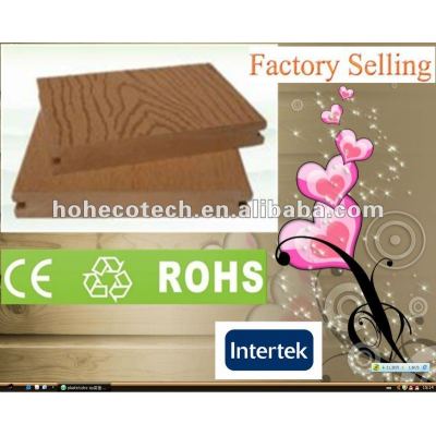 Promotion! Recycled anti-UV water-proof outdoor wpc decking (CE RoHS)