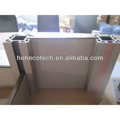 Natural wood feel WPC composite Post for Fence/Pergola/Garden Decoration