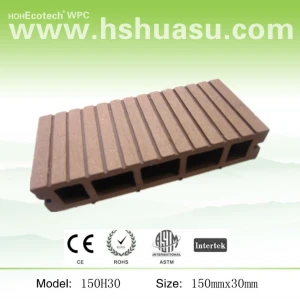 en plastique de plancher de bois plastique composite matériaux wpc