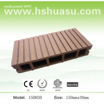Plastic Flooring of Wood Plastic Composite WPC Materials