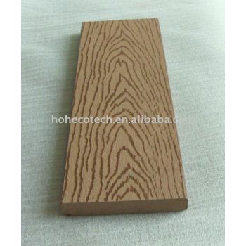 wood-plastic composite flooring