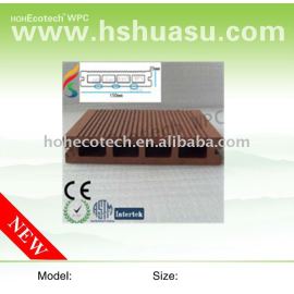 eco-tech WPC composite outdoor decking board( CE,ROHS, ISO passed)