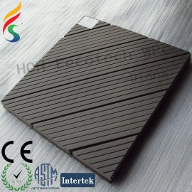 Wood Plastic Composite outdoor floor tile300*300