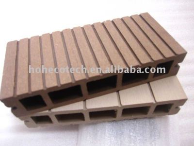 Hollow Profile 150x30mm Grooved Composite Deck-Wood