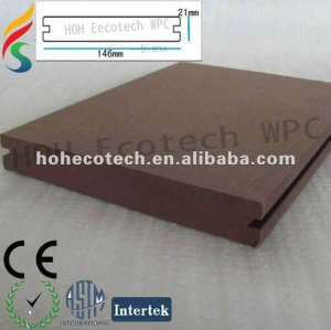 Decking solido sintetico di progetto di WPC