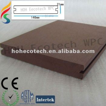 Decking solido sintetico di progetto di WPC