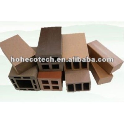 wood plastic composite wpc railing fence post/wood fencing materials