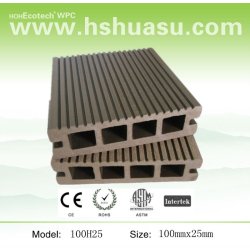 庭のデッキまたは庭のフロアーリングか屋外のDecking