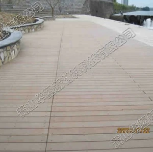 생태학적인 wpc decking