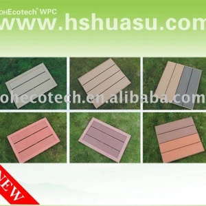 대중적인 플라스틱 목제 합성 decking 지면 ISO9001/CE/Intertek