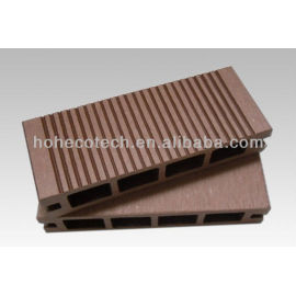 135*25mm superior quality hollow WPC- decking floor SIZE