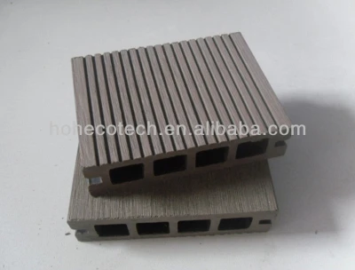 Anhui Ecotech WPC hollow outdoor decking 100*25mm CE Rohus ASTM ISO 9001 approved