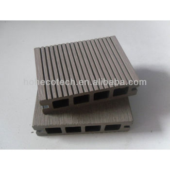 Anhui Ecotech WPC hollow outdoor decking 100*25mm CE Rohus ASTM ISO 9001 approved