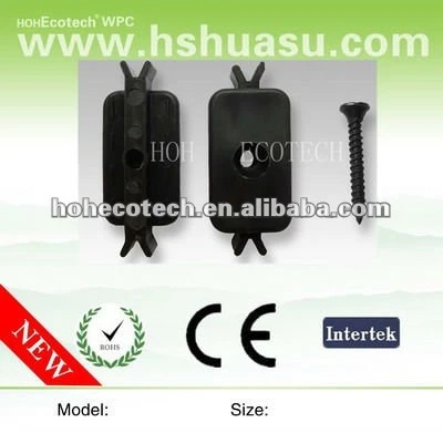 WPC decking accessories,plastic clips