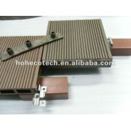 装飾WPCのDeckingの/flooringの屋外か公共のwpcの合成の木製の材木のためのaccesorriesの合成の木製の材木との150x25mm