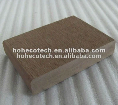 internal/external flooring Ecofriendly Solid wood timber 140x25mm outdoor WPC composite decking/flooring