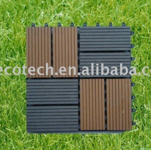 vendita calda wpc piastrelle di ceramica fai da te