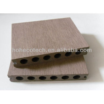 Anhui Ecotech WPC hollow outdoor decking 138*23mm CE Rohus ASTM ISO 9001 approved