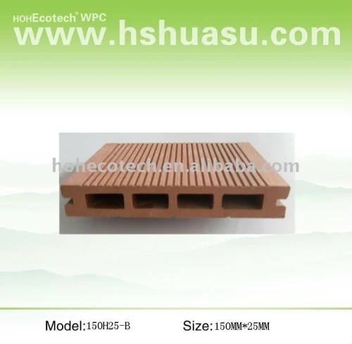 decking extérieur de wpc