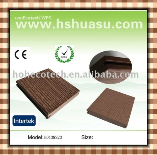 Outdoor wood composite flooring (CE ROHS ASTM ISO9001)