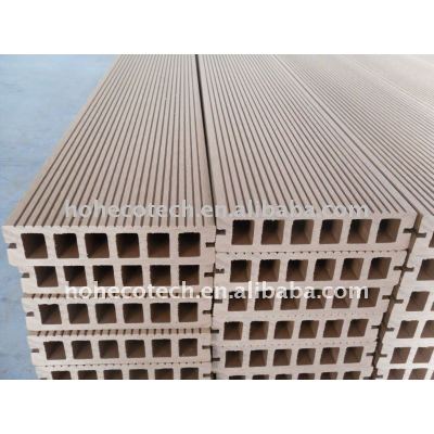 wood like Composite Decking, CE,ASTM,ISO9001,ISO14001approved