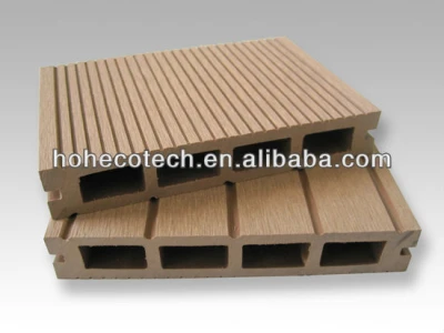cheap Dark hardwood timber decking