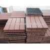 300mmx300mm Recycling Wood plastic composite embossing cedar color sauna flooring board Patio WPC DIY tile