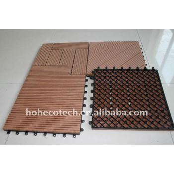 WATERPROOF INdoor/outdoor /household flooring tiles QUALITY warranty wpc plastic composite flooring wpc tiles