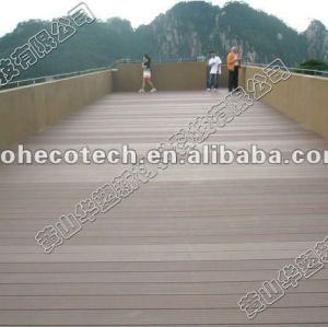 High quality of wood plastic composite(wpc) decking, wpc outdoor flooring, exterior wpc decking board
