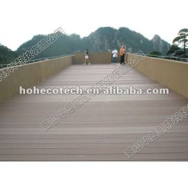 High quality of wood plastic composite(wpc) decking, wpc outdoor flooring, exterior wpc decking board