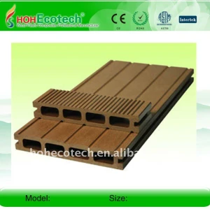 WPC 목제 플라스틱 합성 decking 또는 마루 150*25mm (세륨, ROHS, ASTM, ISO 9001, ISO 14001, Intertek) wpc decking 합성물