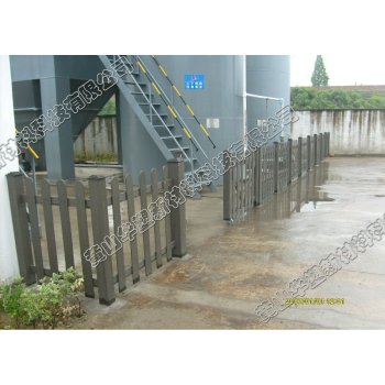 HUASU wpc project, wpc decking,wpc fencing