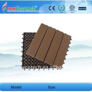 (CE ISO ROHS)popular wpc diy tile